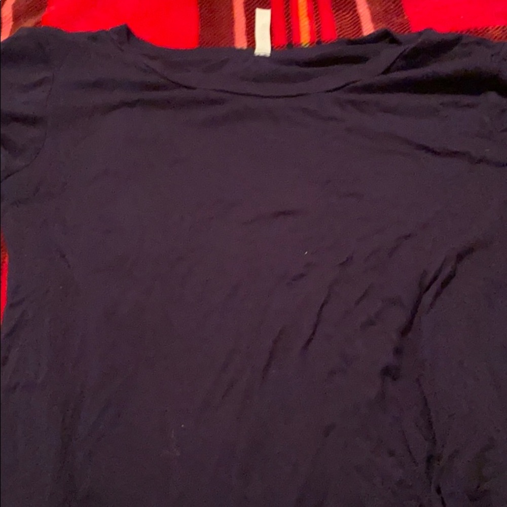 dark blue fitted long dress